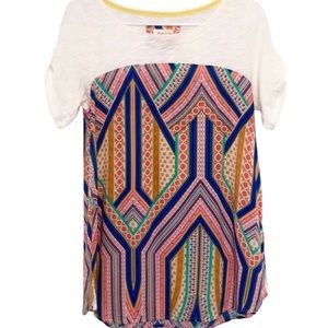 💥4/$20💥 Anthropologie Meadow Rue Print Top